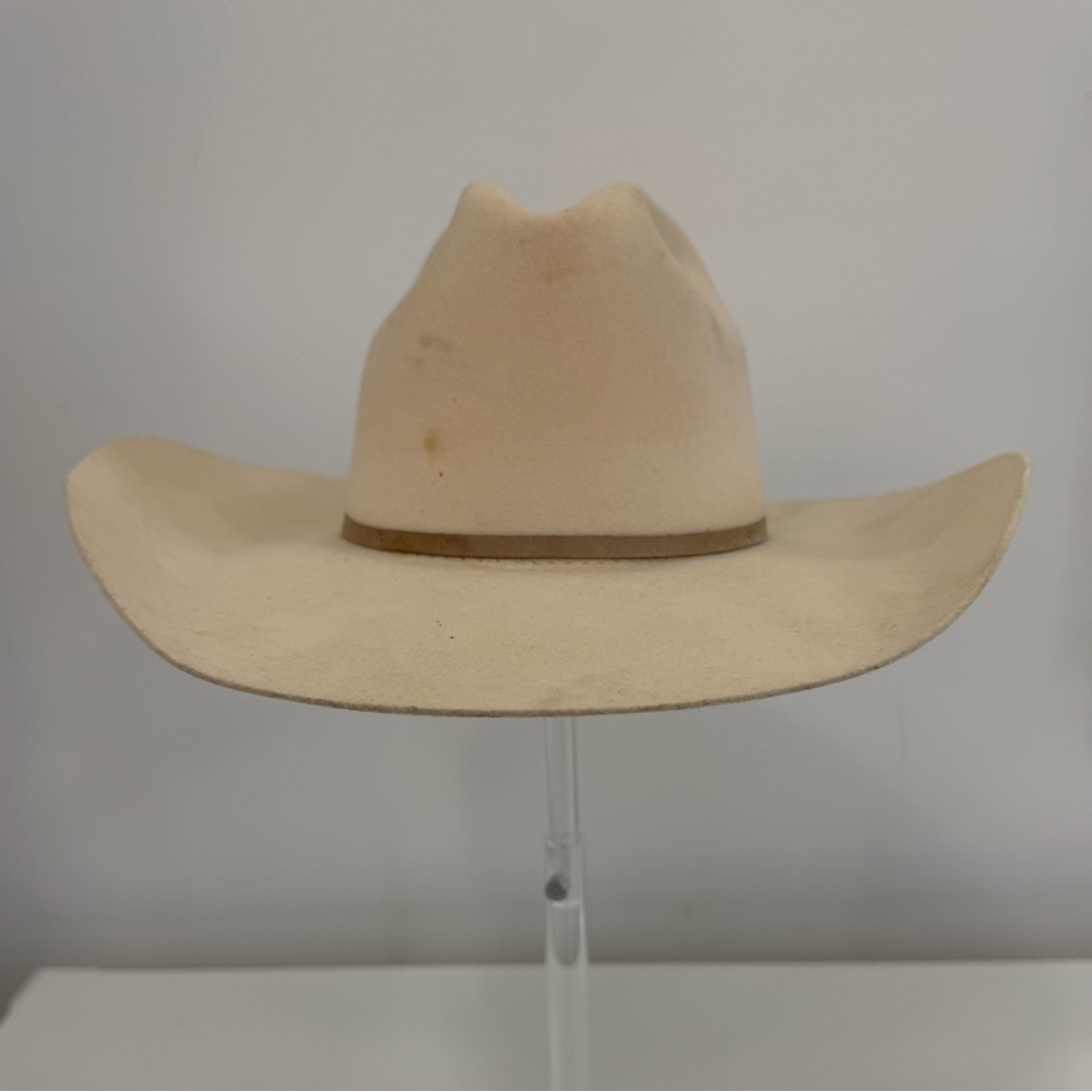 Janessa Leone Wool Hat with Leather Band - Picture 3 of 8